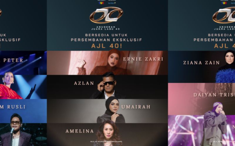 #SHOWBIZ: AJL40: Celebrating 4 decades of Malaysian music magic live tonight!
