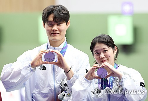 (Asiad) S. Korea earns silver, bronze in team shooting events