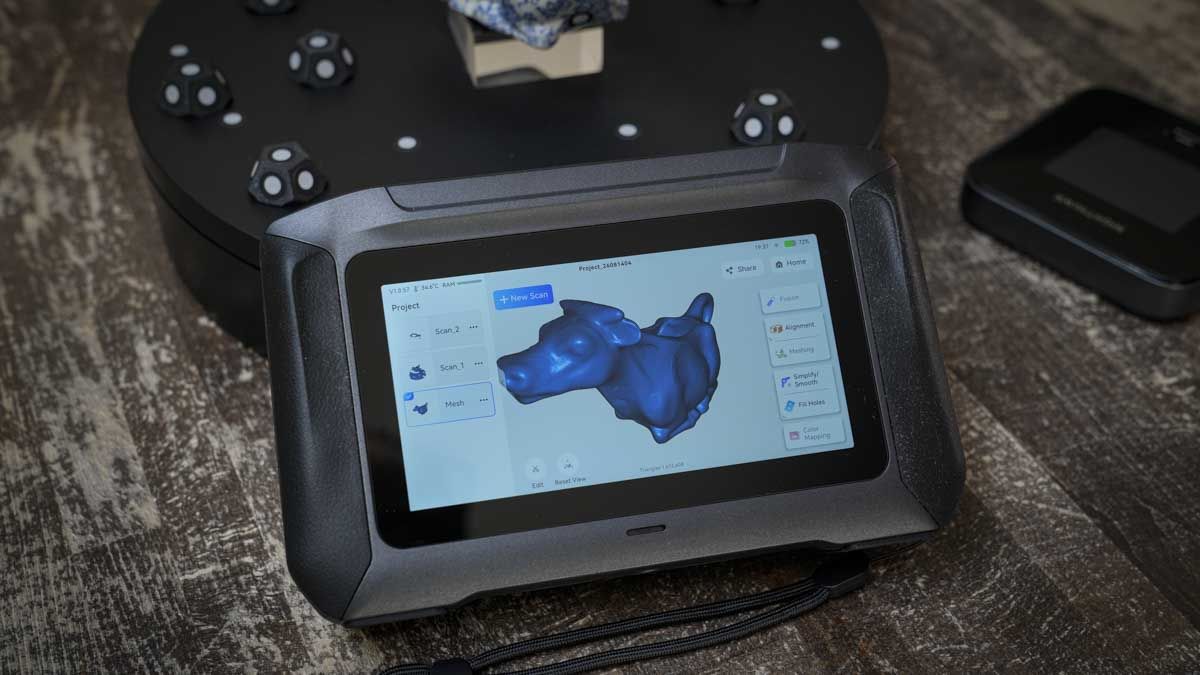 Creality Sermoon P1 review: This ultraportable handheld 3D scanner let me scan almost any object I wanted