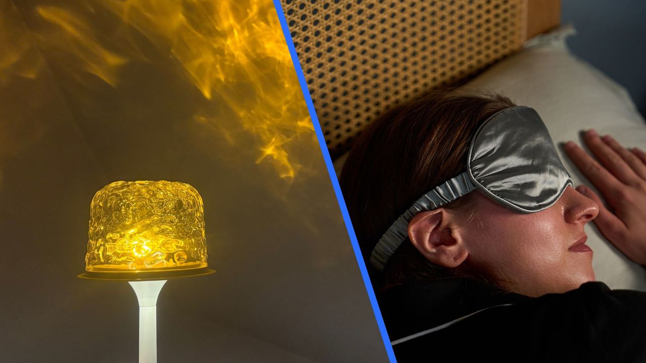 I used the viral dark showering lamp that 'lowers cortisol' for better sleep — here's what happened