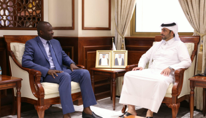 Minister of Municipality meets Ambassador of Senegal