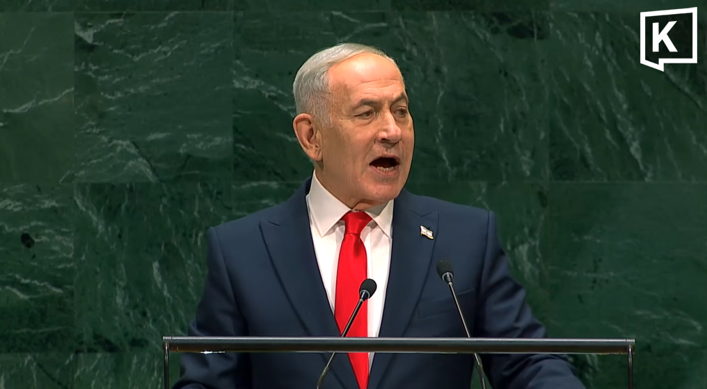 UN delegates walk out as Netanyahu defends Israel’s actions