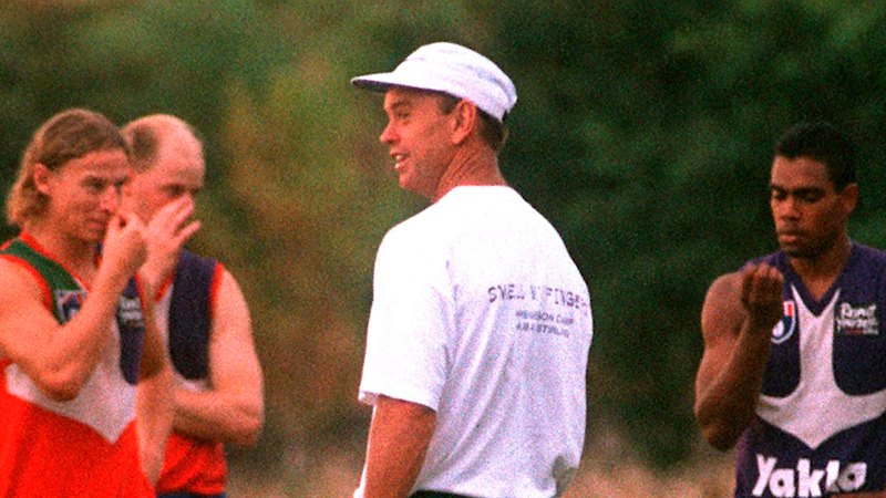 Fremantle’s first coach is in Botswana on grand final day. It sums up the quirky Dockers