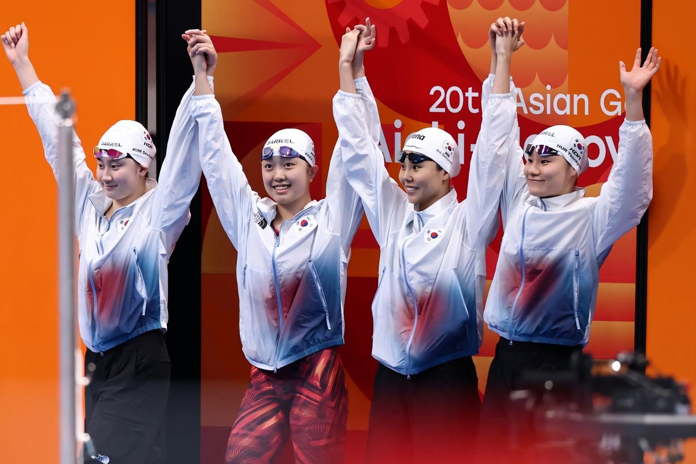 S. Korea wins relay bronze to end swimming competition