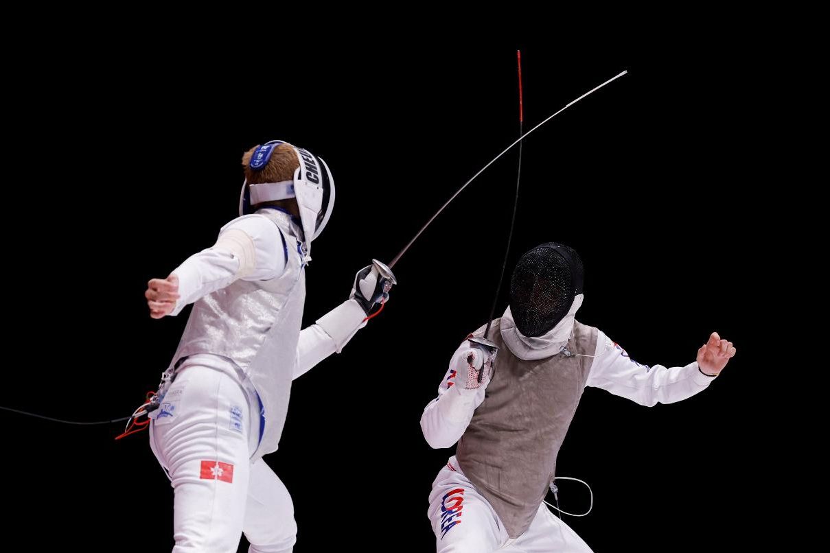 S. Korea wins silver in women's epee team fencing at Asian Games