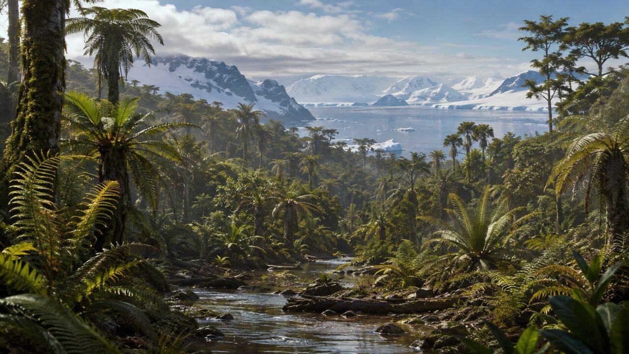 Antarctica once had a rainforest just 900 km from the South Pole