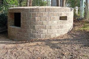 WWI Pillbox in Southwold, England