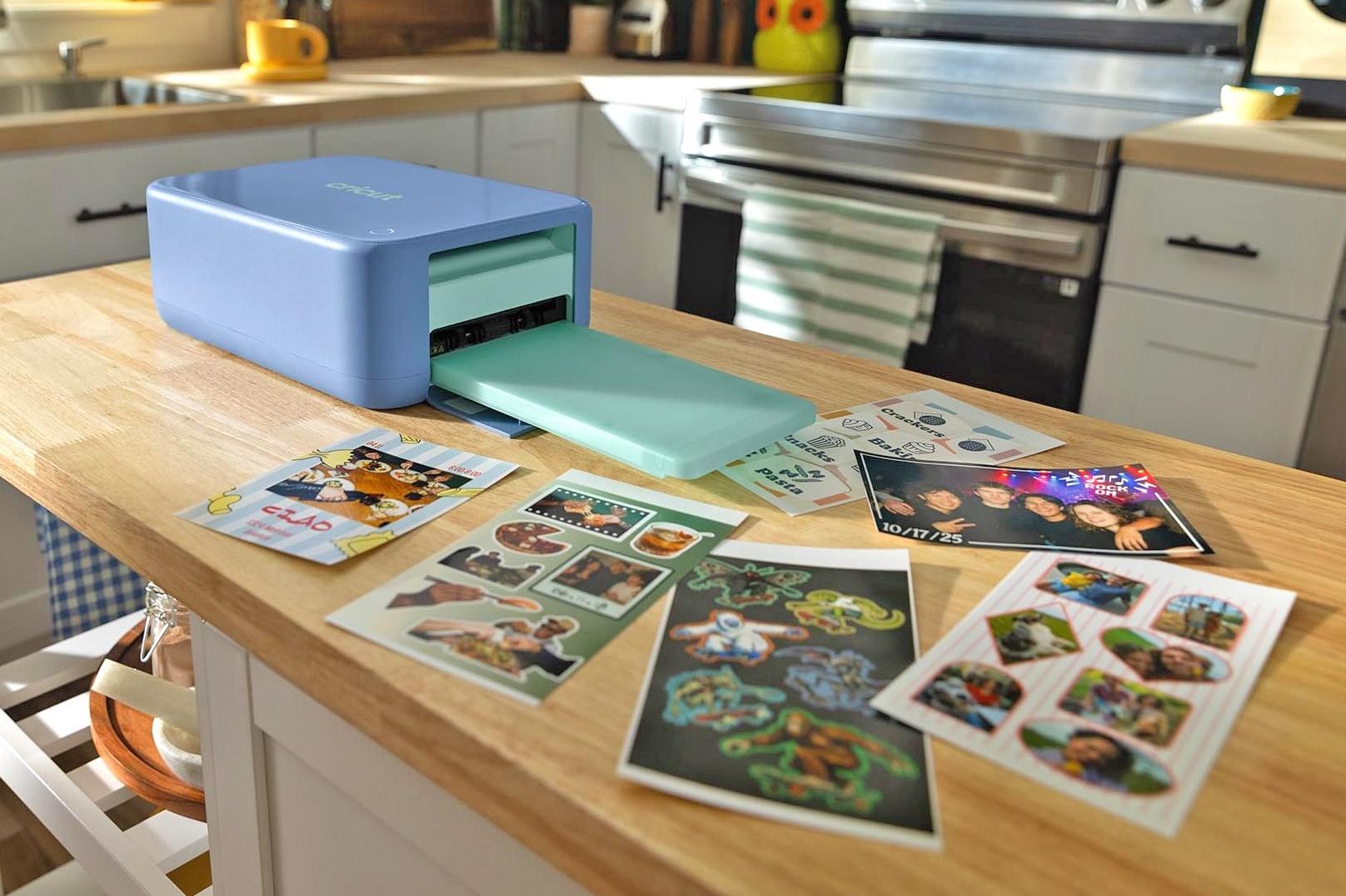 Cricut’s new compact crafter prints, cuts, and laminates stickers