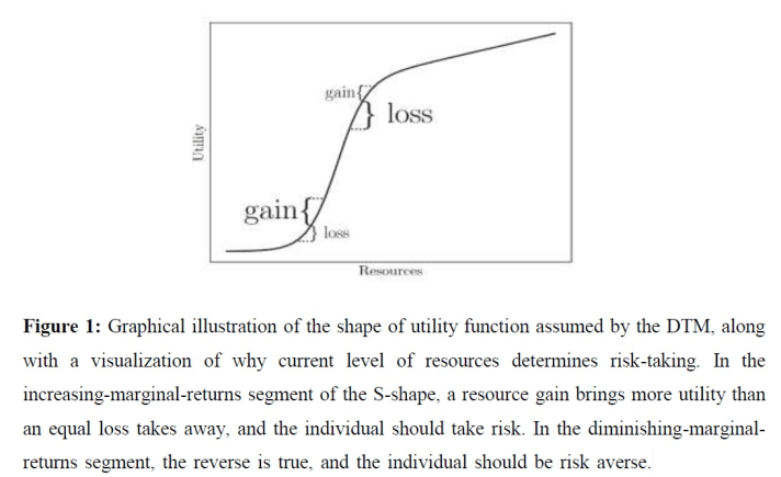 S-Shaped Utility Curves, Poverty, and Risk-Taking