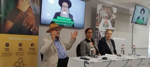 Galloway blasts ‘settler occupation’ during fiery Durban Palestine address