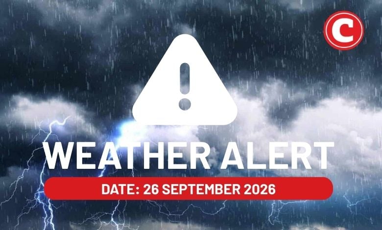 Weather alert: Severe thunderstorms and flooding over central and western SA until Sunday