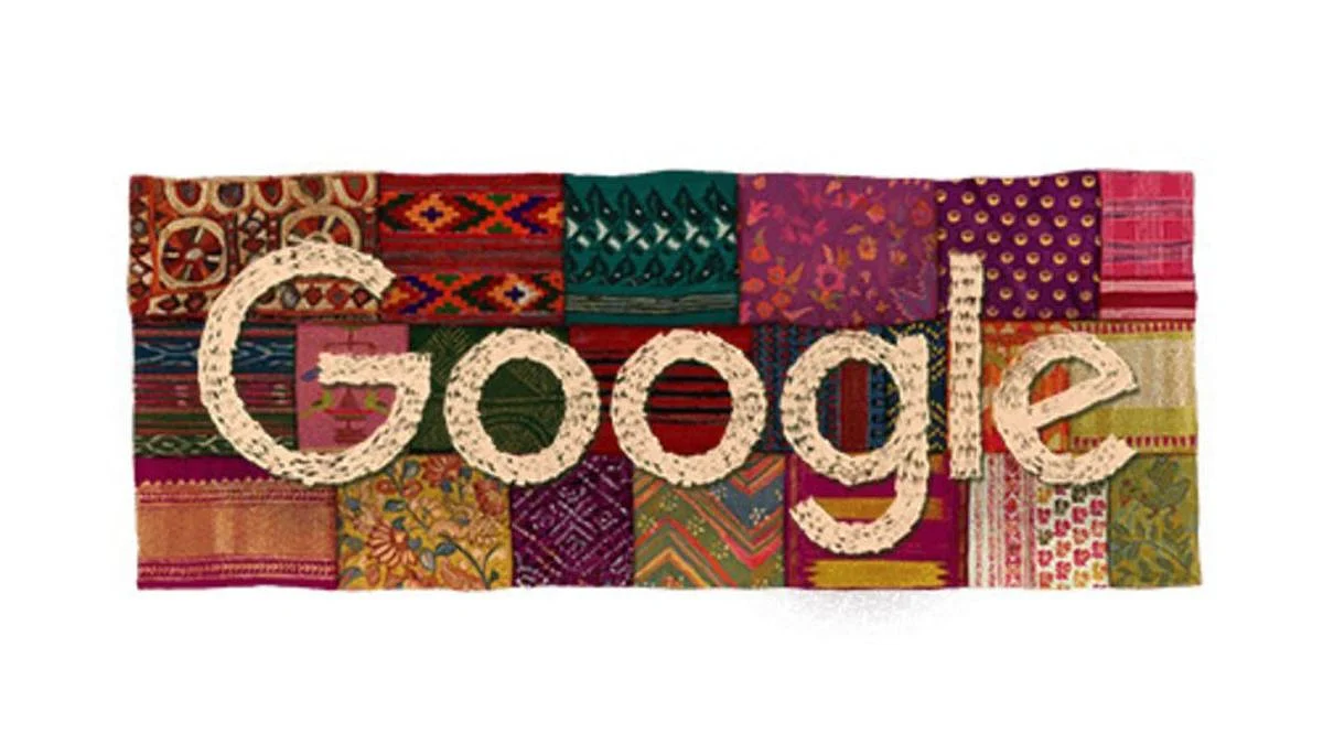 Google Doodle Marks India’s 80th Independence Day With Vibrant Tribute To Rich Textile Heritage, Diverse Craft Traditions