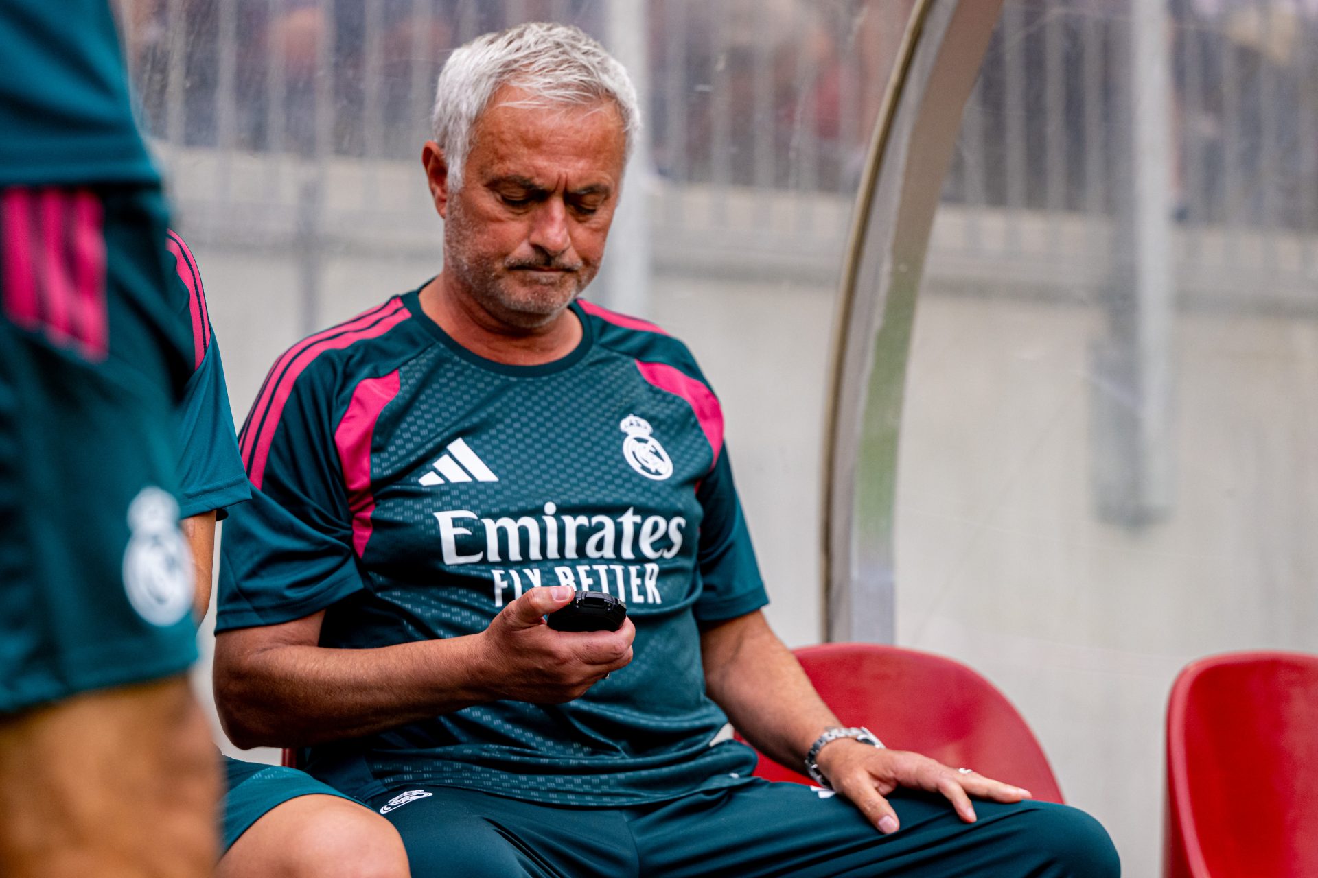 Jose Mourinho pushing players physically in training with two sessions a day