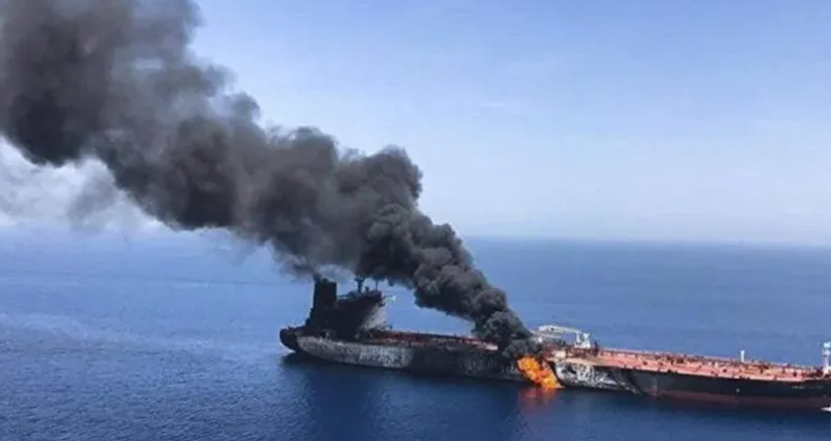 British maritime agency: Cargo ship hit by projectile in Strait of Hormuz