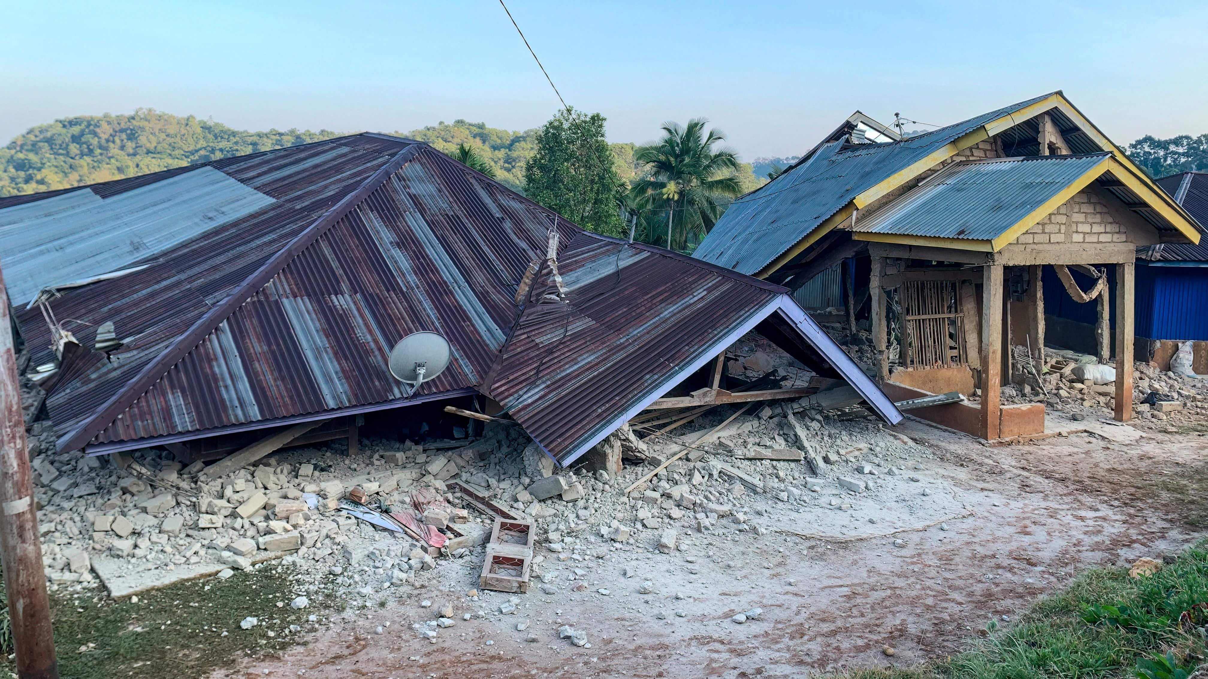 Twenty killed as powerful earthquake strikes Indonesia