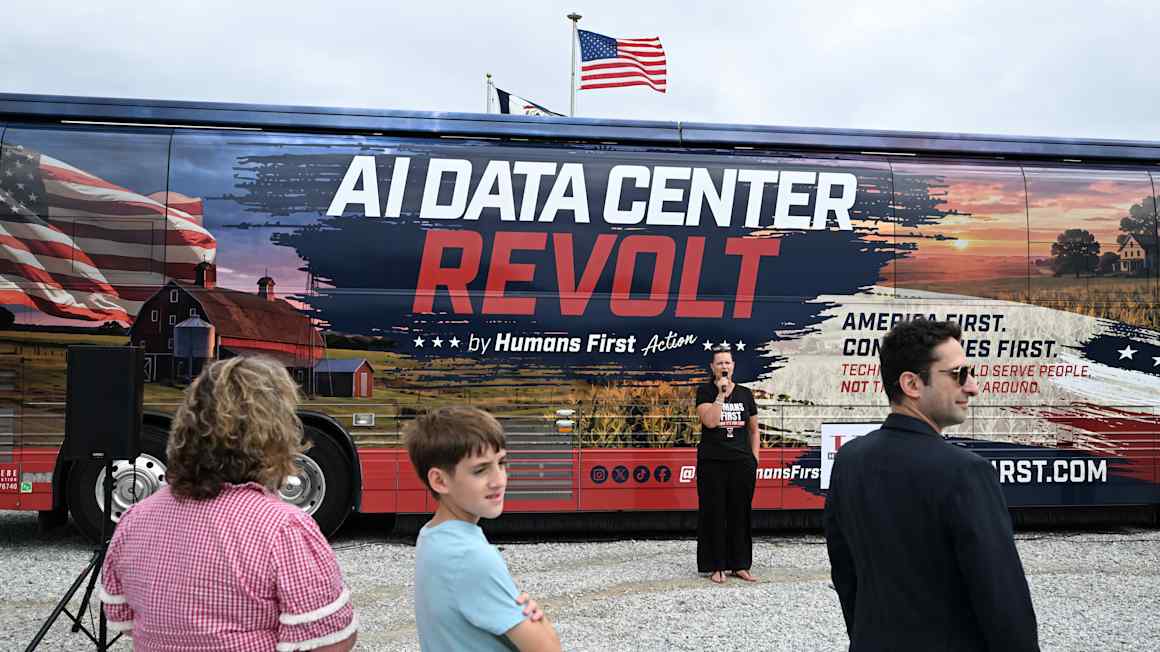 Maga base recoils as Trump goes all-in on AI