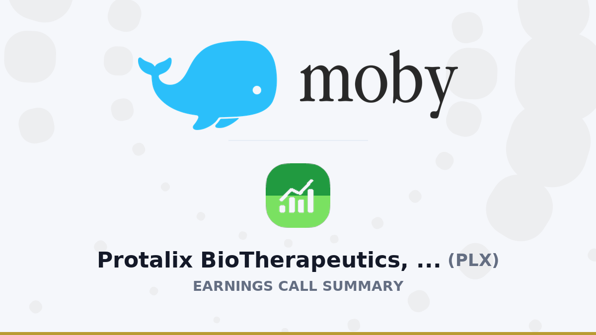 Protalix BioTherapeutics, Inc. Q2 2026 Earnings Call Summary
