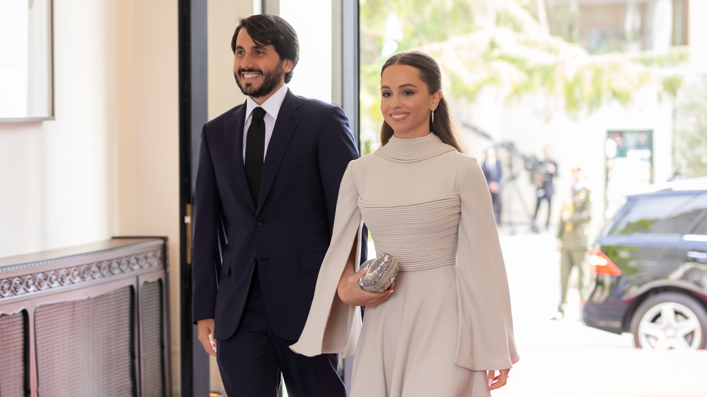 Princess Iman of Jordan welcomes twin daughters