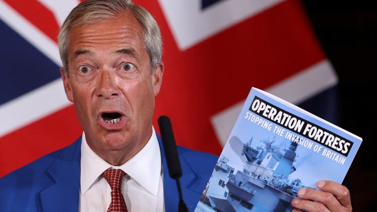 Hard-right Reform UK vows to use navy to stop small boats if it wins power