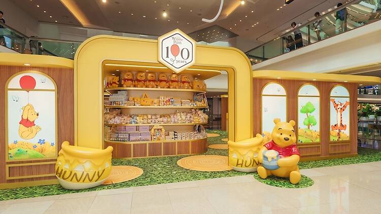 Winnie the Pooh 100th Anniversary pop-up store