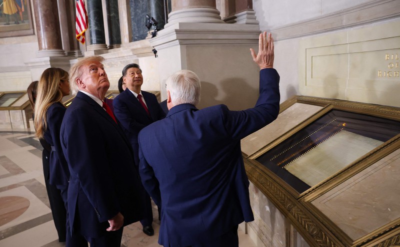 Trump took Xi on ballroom tour: White House