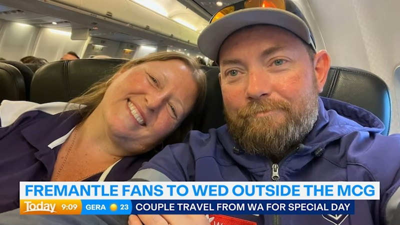 Dockers fans to wed outside MCG