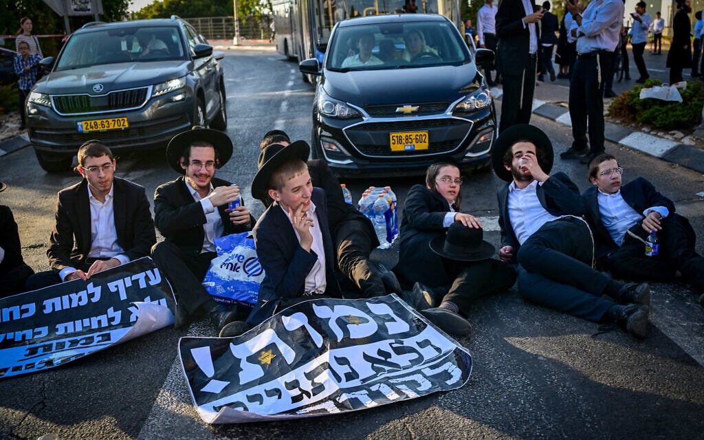 ‘Deterred’ by protests, IDF said to halt proactive arrests of Haredi draft dodgers