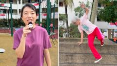 How is parkour helping these seniors avoid injuries?