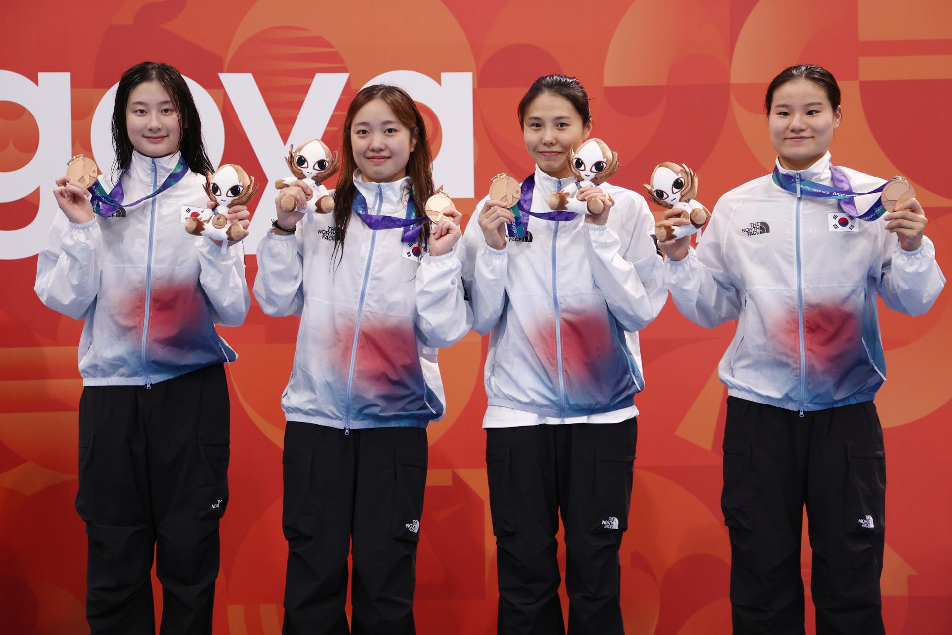 Swimmers lament decision not to award medals to relay heat participants