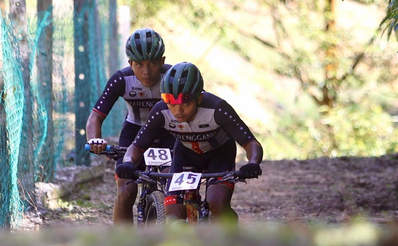 Sukma: Debutant Naufal leads dominant Terengganu XCO podium sweep