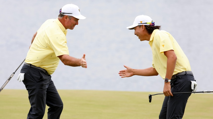 Adam Scott, Min Woo Lee lead sweep of US at Presidents Cup