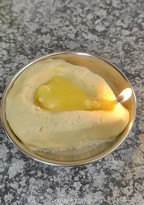 WATCH: How to make a Maavilakku (rice lamp) with Aunty Babez