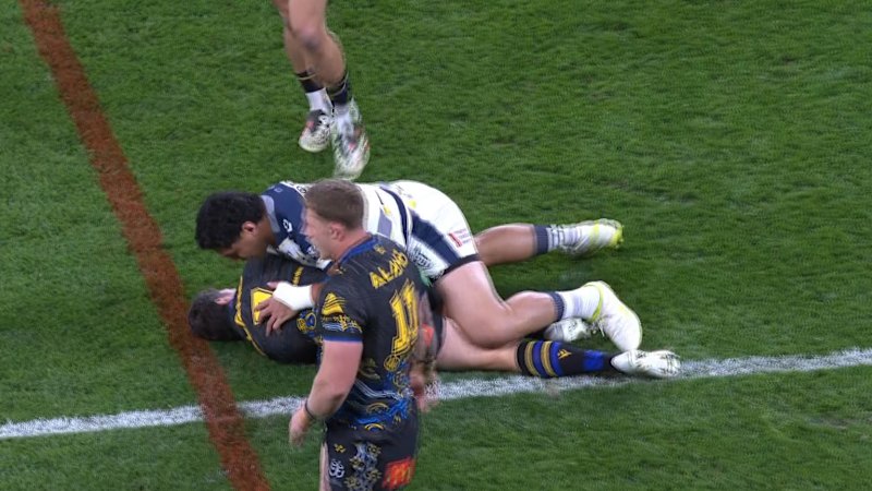 Moses floored by earth-shattering tackle