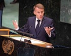 In his final UN speech, Macron may have given other leaders a valuable parting gift: the guts to stand up to Trump | Steve Bloomfield