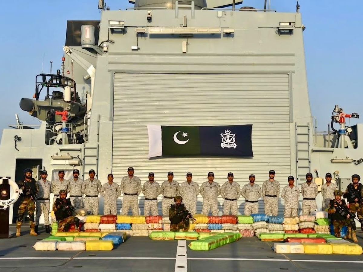 Pakistan Navy seizes narcotics worth $750m in major Arabian Sea operation