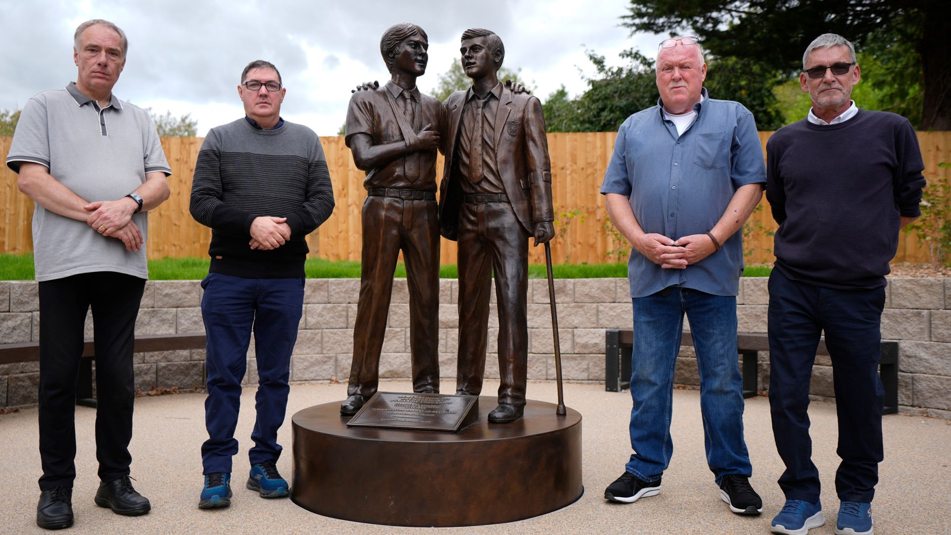 Memorial to haemophiliac schoolchildren given infected blood during experiments