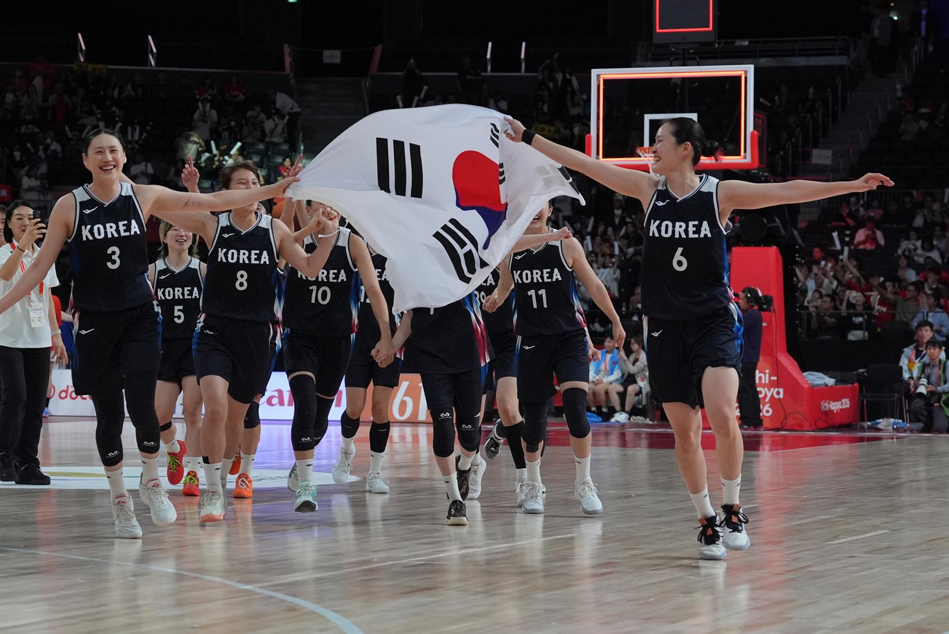 S. Korea wins women's basketball gold medal
