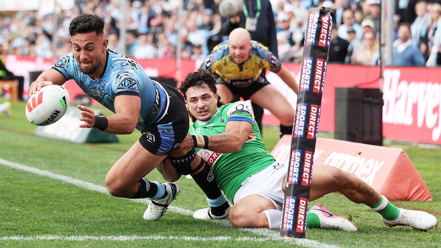 Sharks stumble as Dolphins stay in NRL's vital top four