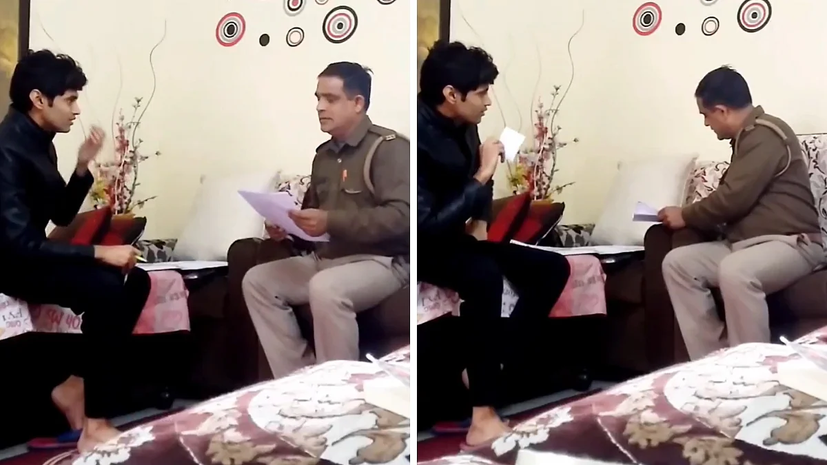 Passport Verification Bribe? Ghaziabad Cop Allegedly Demands ₹2,000-4,000 From Software Engineer; Video Goes Viral